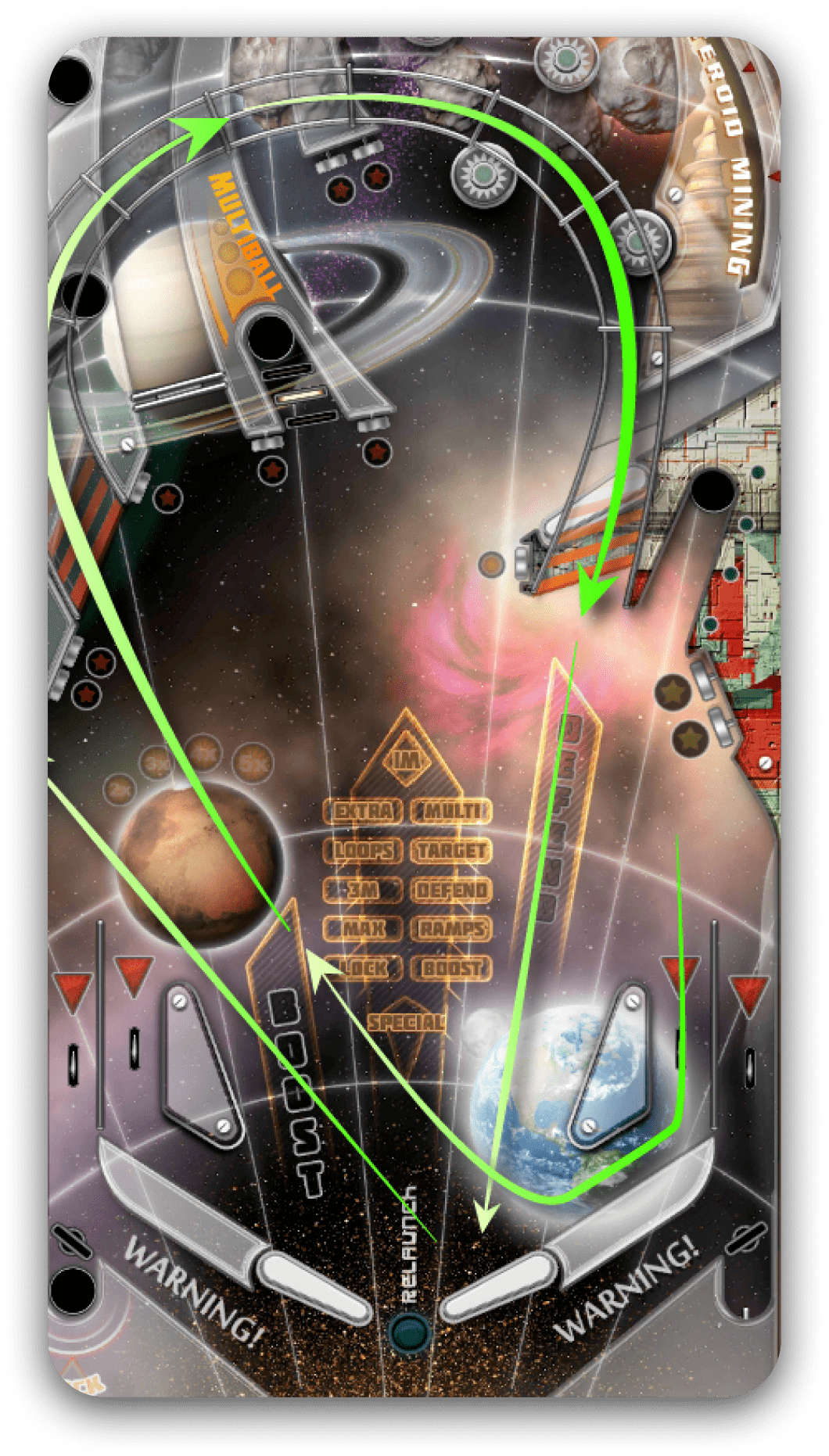 Space frontier Pinball Deluxe Reloaded